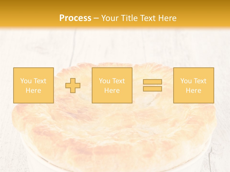 Wood Dough Baked PowerPoint Template