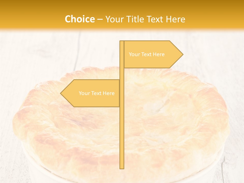 Wood Dough Baked PowerPoint Template