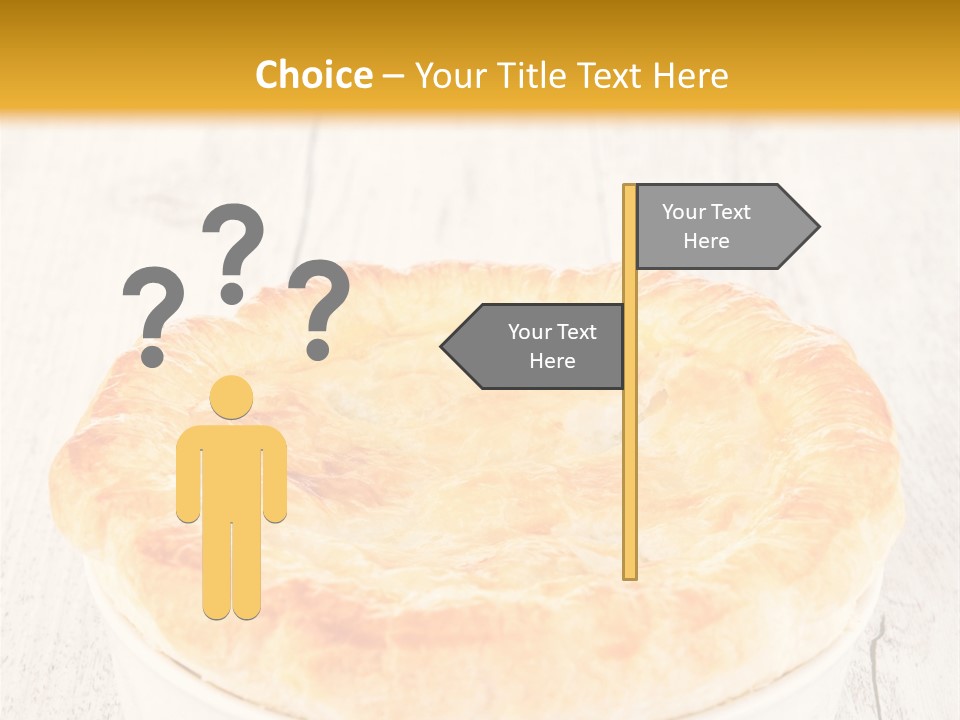 Wood Dough Baked PowerPoint Template