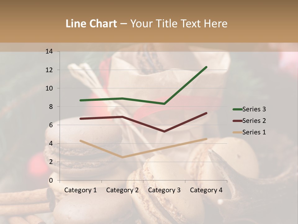 Macaroons Christmas Spices Advent PowerPoint Template