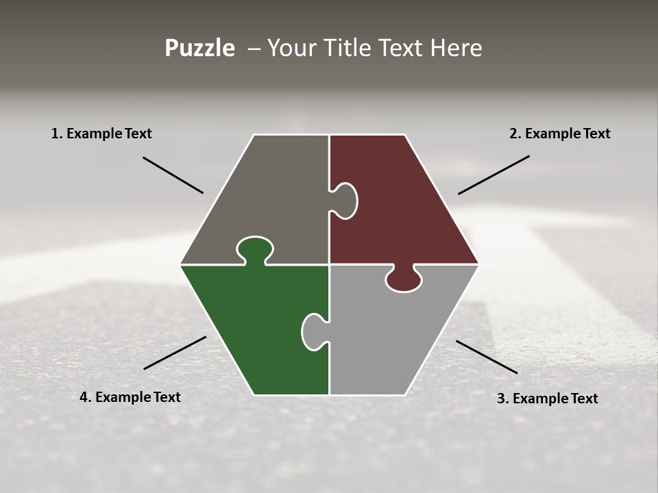 Opportunity Forward Crossroads PowerPoint Template