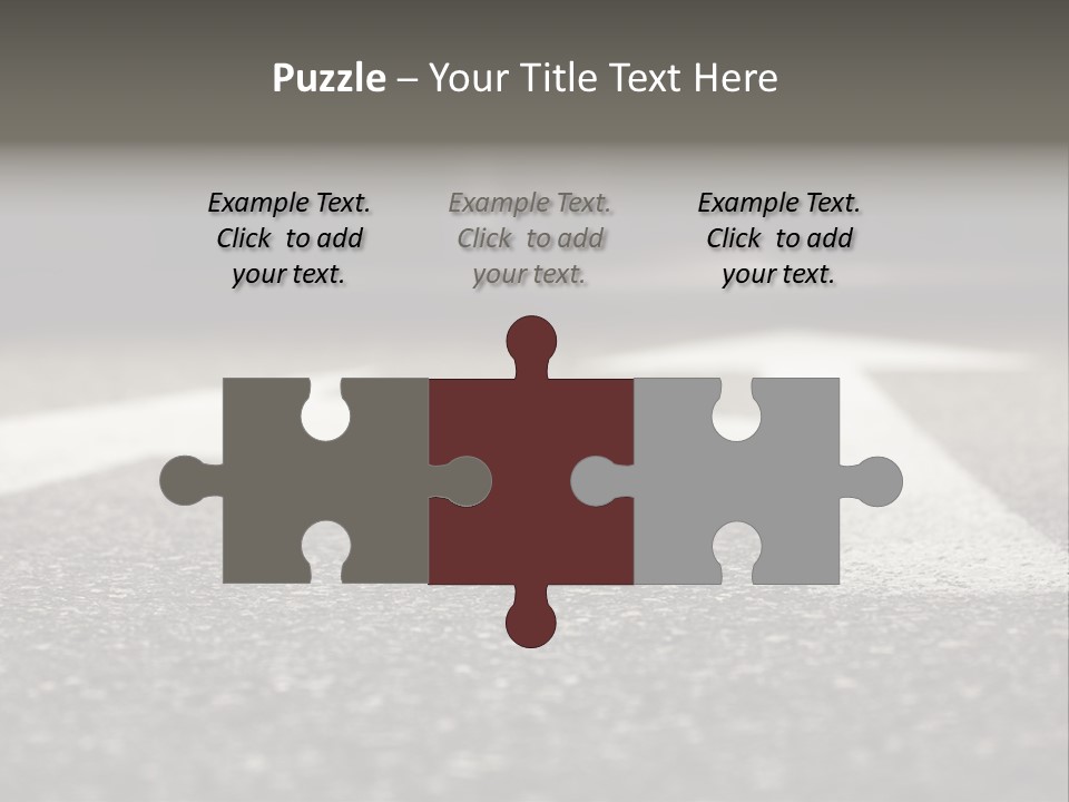 Opportunity Forward Crossroads PowerPoint Template