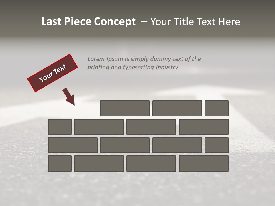 Opportunity Forward Crossroads PowerPoint Template