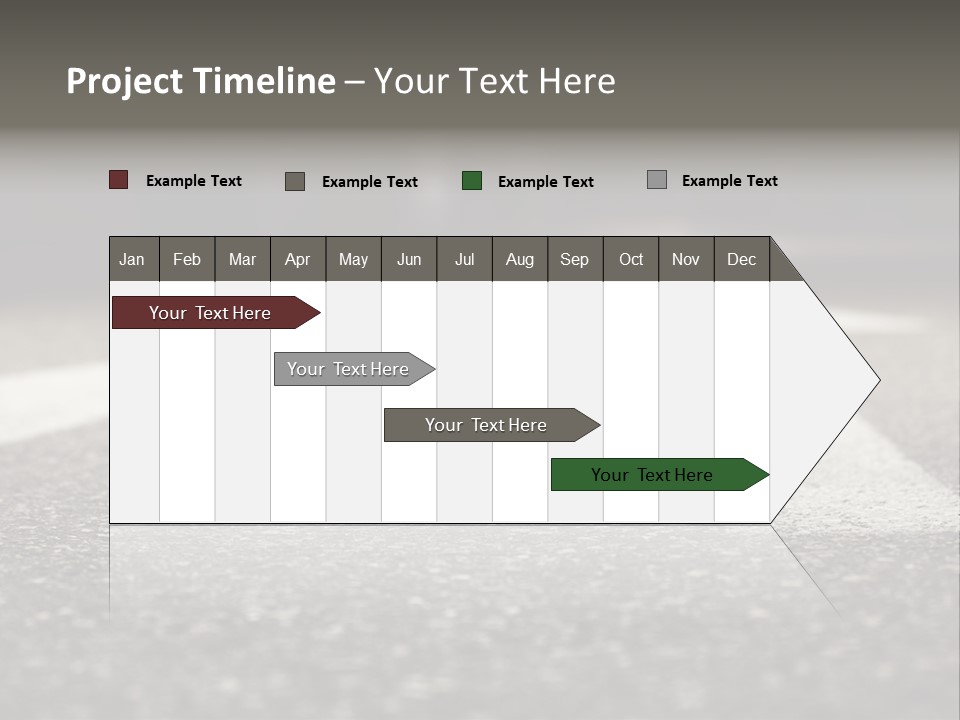 Opportunity Forward Crossroads PowerPoint Template