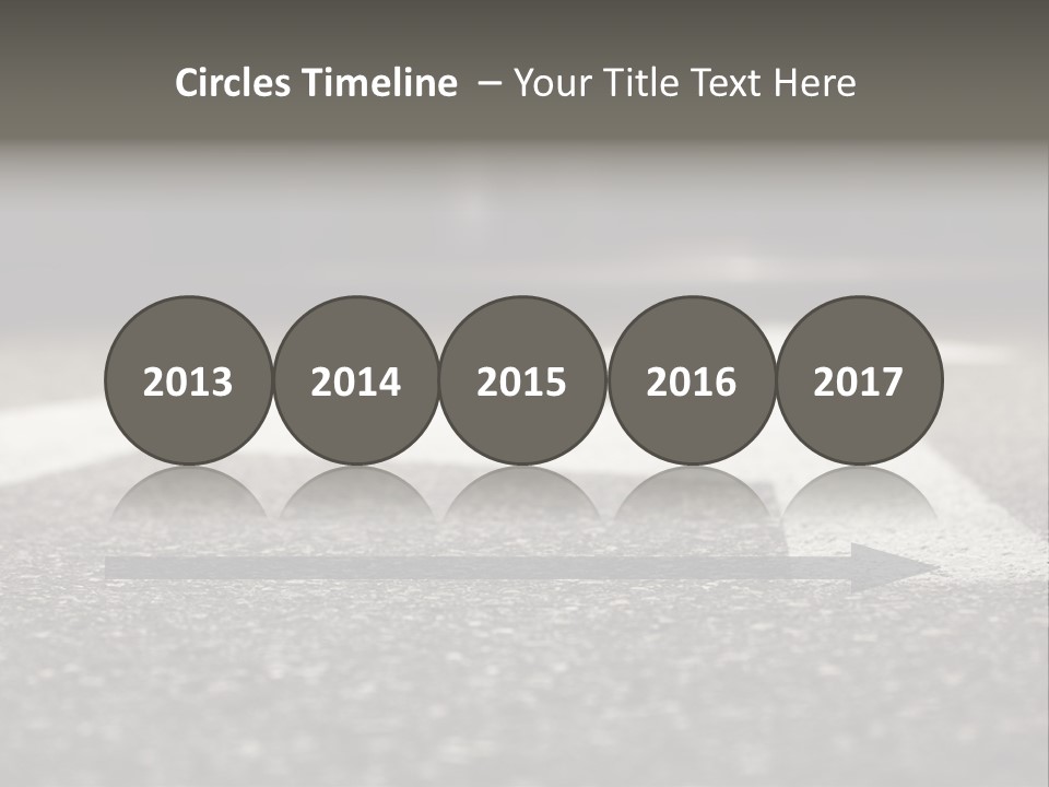 Opportunity Forward Crossroads PowerPoint Template