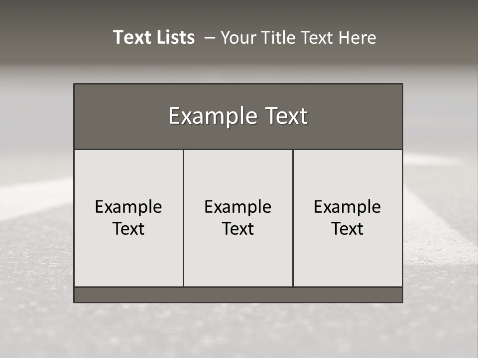 Opportunity Forward Crossroads PowerPoint Template
