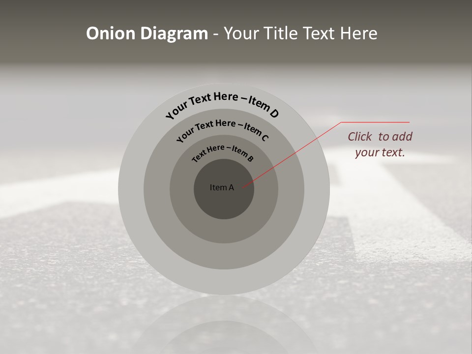 Opportunity Forward Crossroads PowerPoint Template