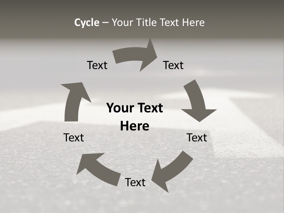 Opportunity Forward Crossroads PowerPoint Template