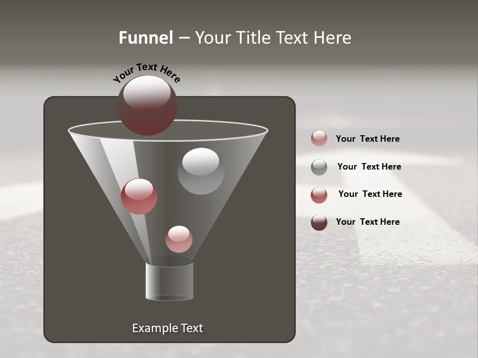 Opportunity Forward Crossroads PowerPoint Template