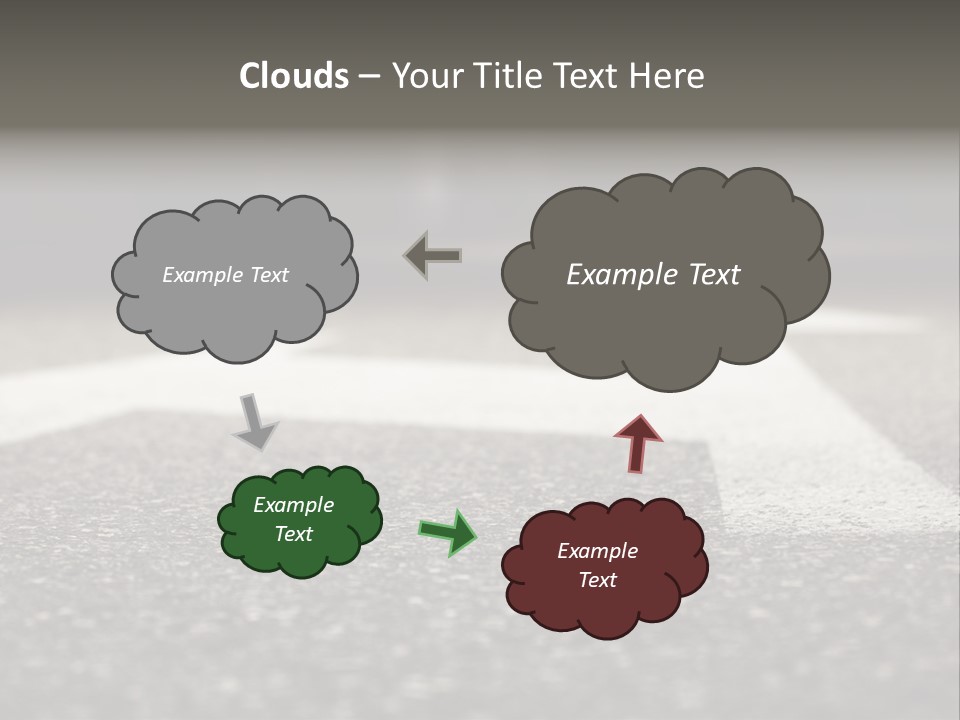 Opportunity Forward Crossroads PowerPoint Template