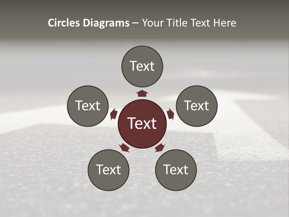 Opportunity Forward Crossroads PowerPoint Template