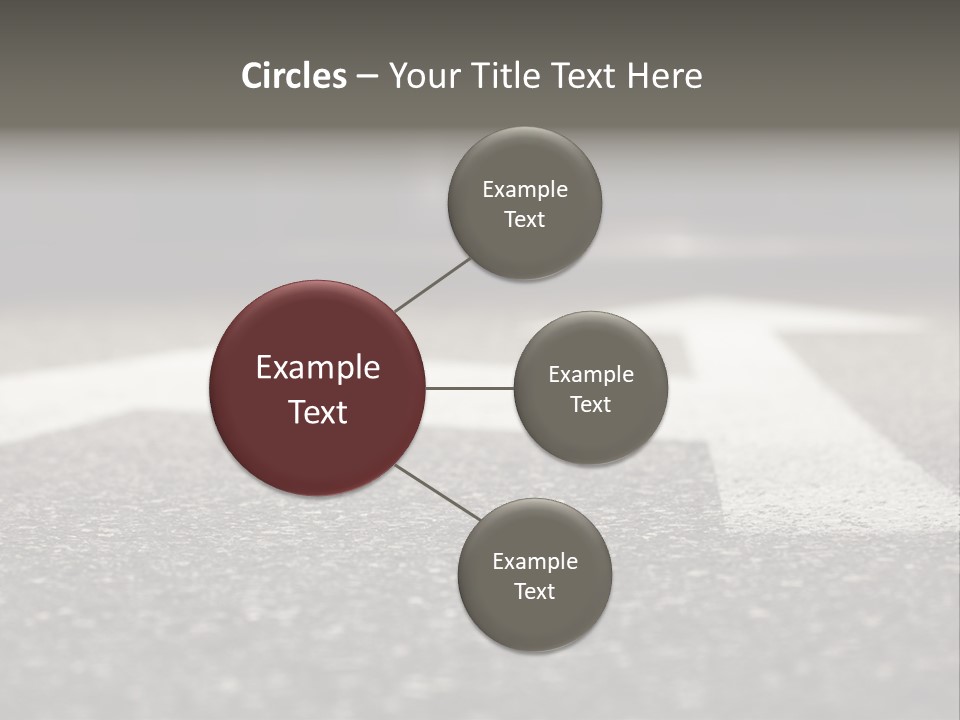 Opportunity Forward Crossroads PowerPoint Template