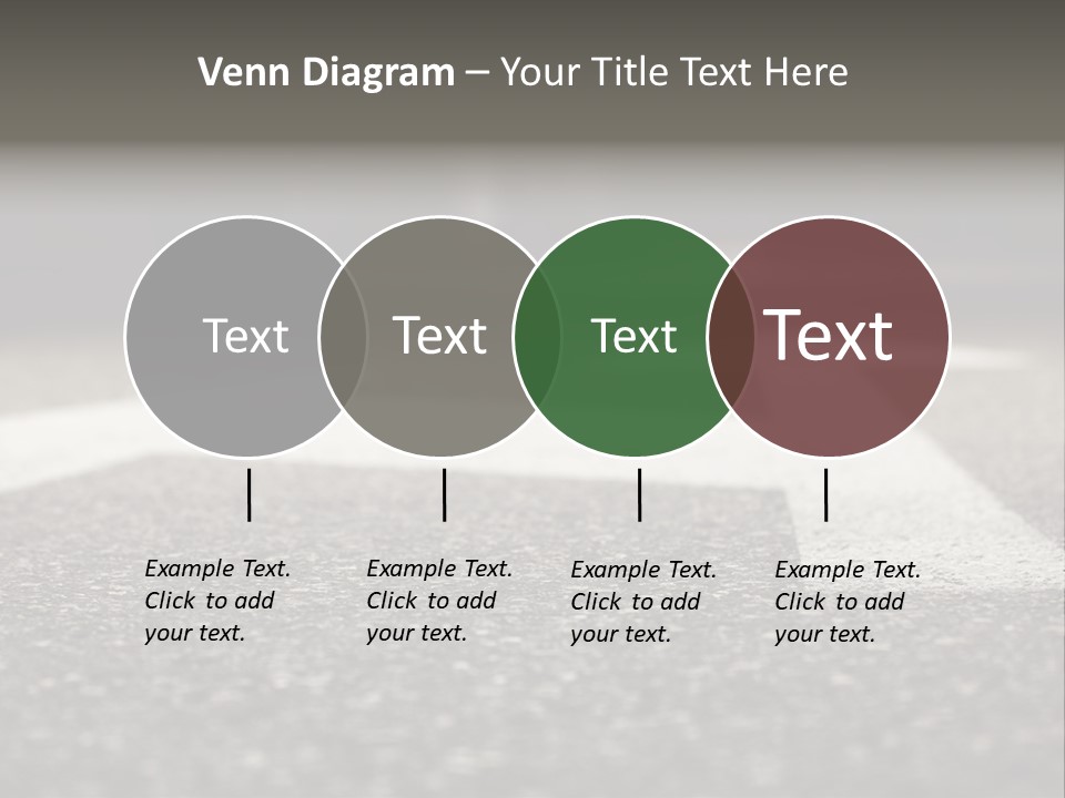 Opportunity Forward Crossroads PowerPoint Template