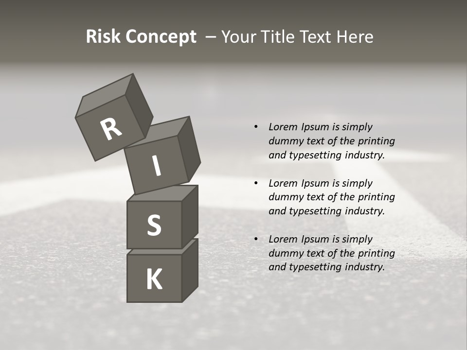 Opportunity Forward Crossroads PowerPoint Template