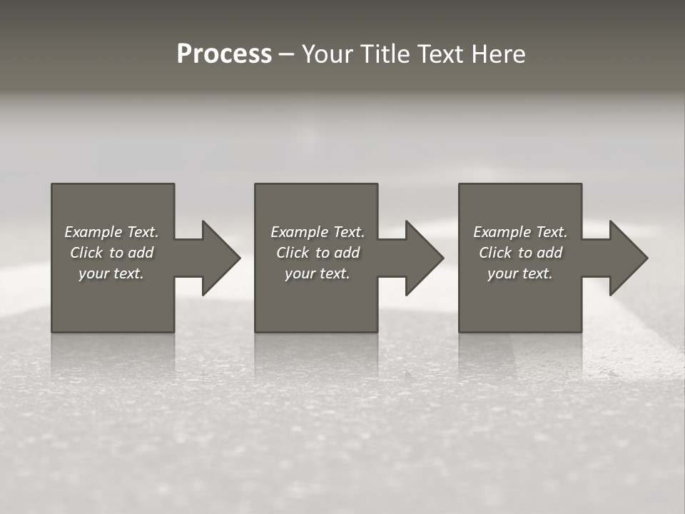 Opportunity Forward Crossroads PowerPoint Template