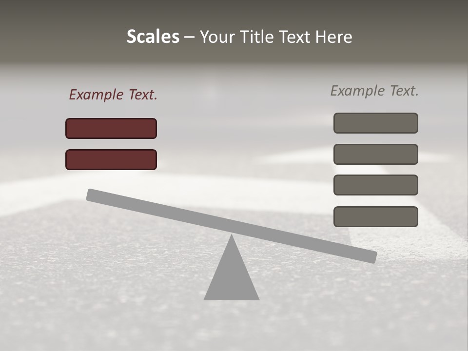 Opportunity Forward Crossroads PowerPoint Template