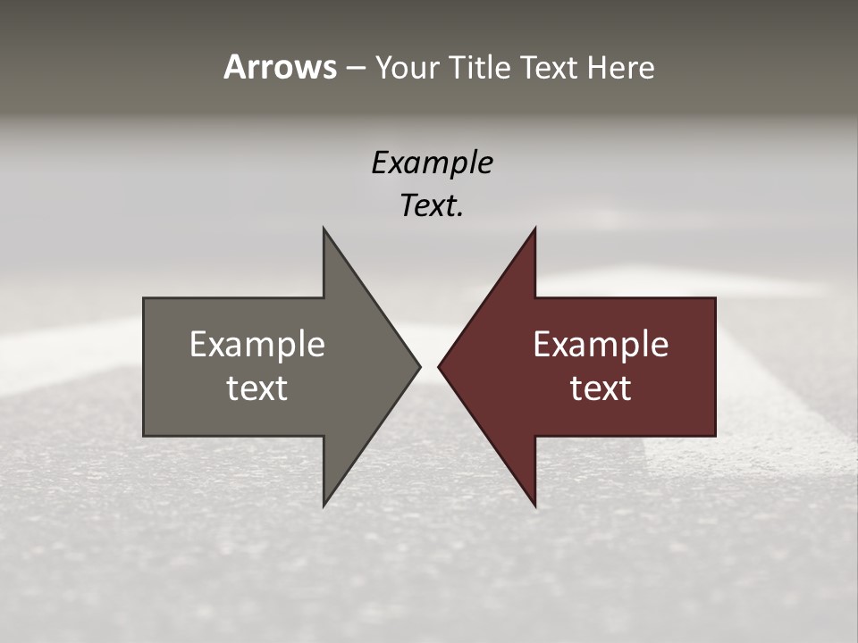 Opportunity Forward Crossroads PowerPoint Template