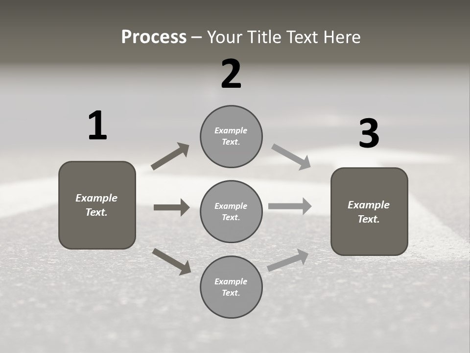 Opportunity Forward Crossroads PowerPoint Template