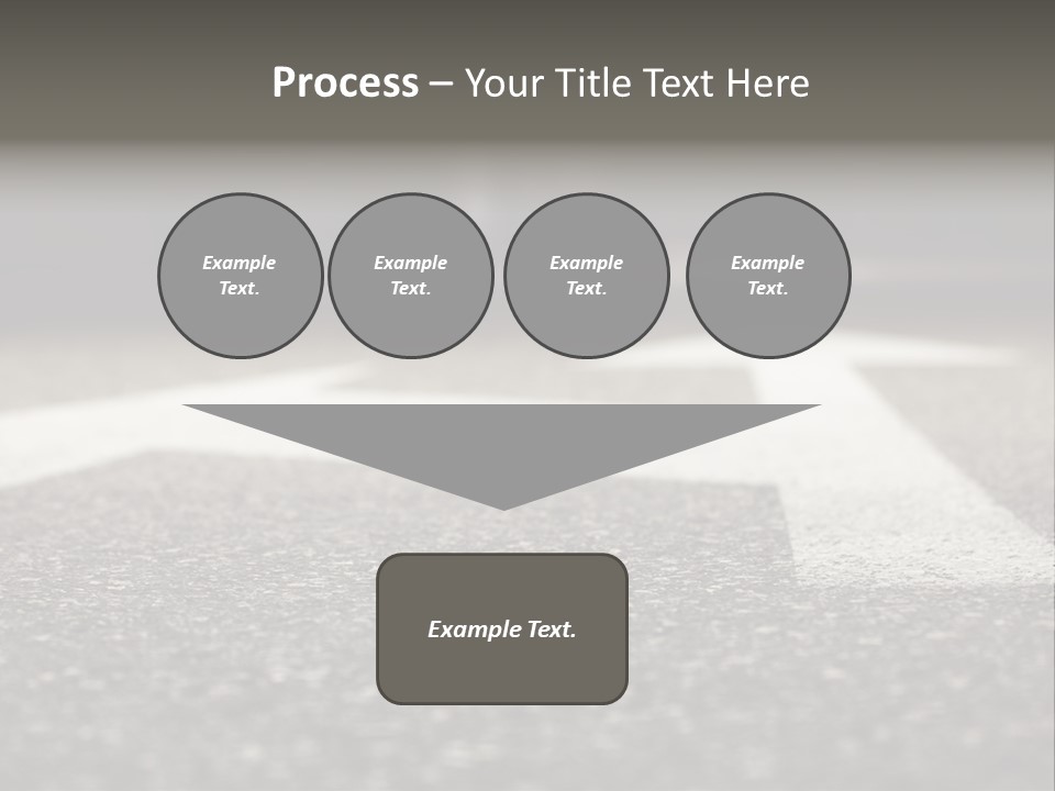 Opportunity Forward Crossroads PowerPoint Template