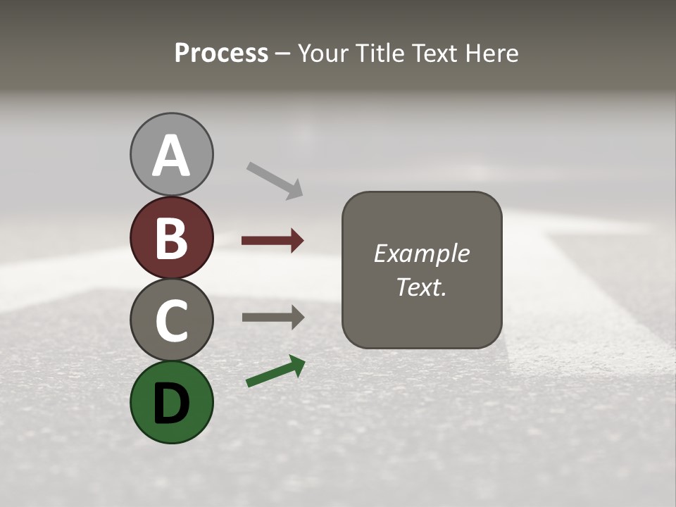 Opportunity Forward Crossroads PowerPoint Template
