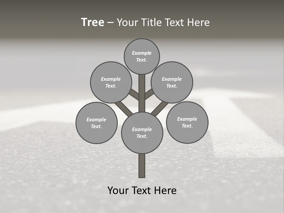 Opportunity Forward Crossroads PowerPoint Template