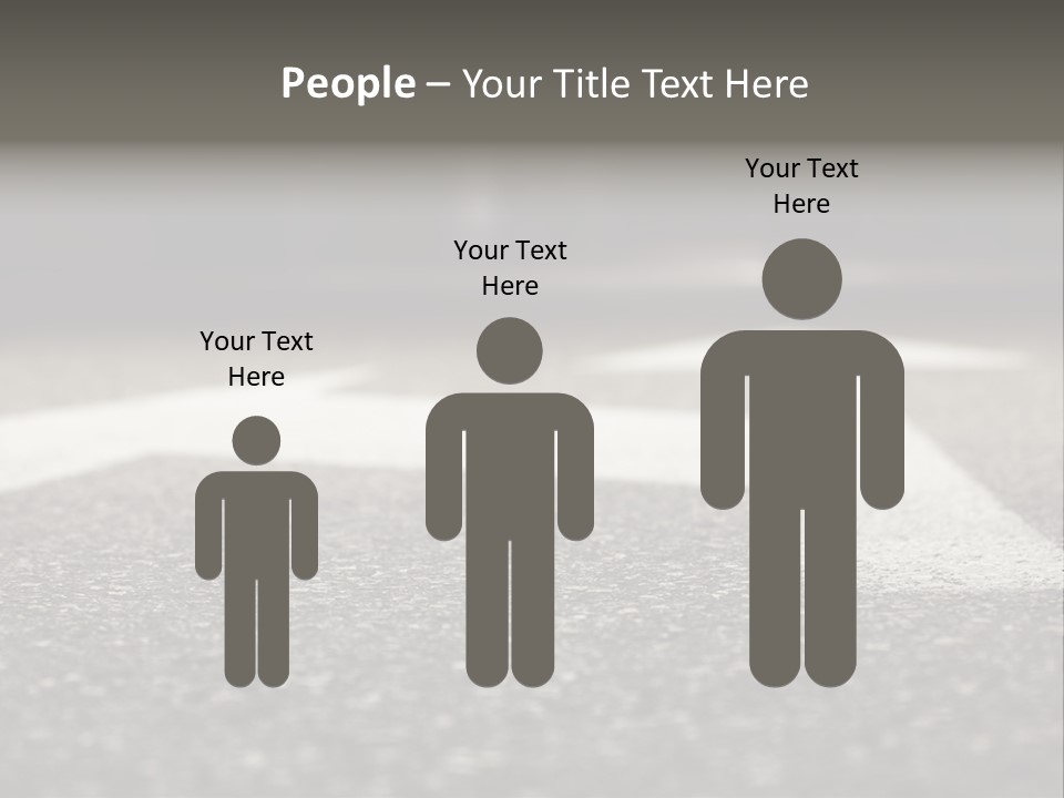 Opportunity Forward Crossroads PowerPoint Template
