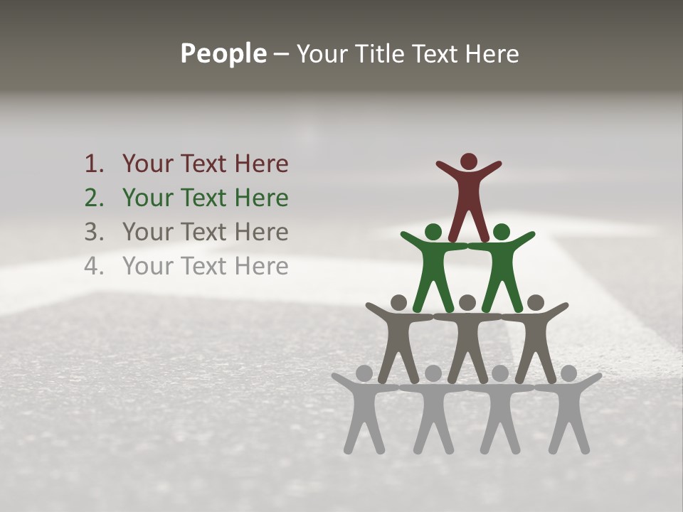 Opportunity Forward Crossroads PowerPoint Template
