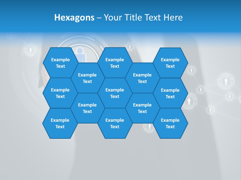 Virtual Social Team PowerPoint Template