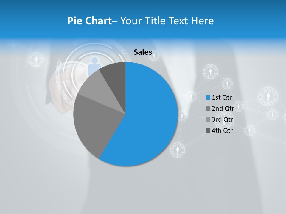 Virtual Social Team PowerPoint Template
