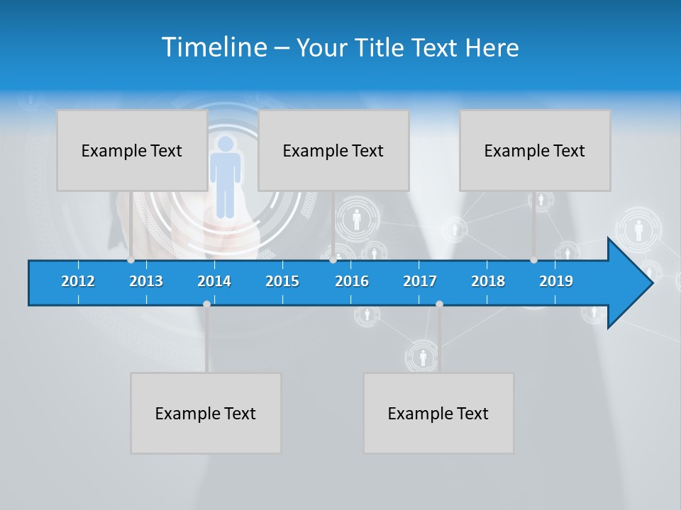 Virtual Social Team PowerPoint Template