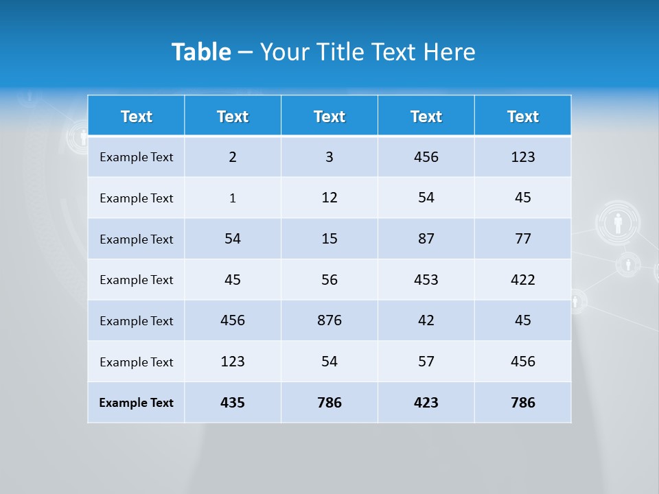 Virtual Social Team PowerPoint Template