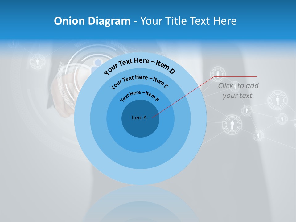 Virtual Social Team PowerPoint Template