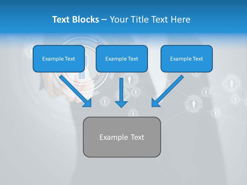 Virtual Social Team PowerPoint Template