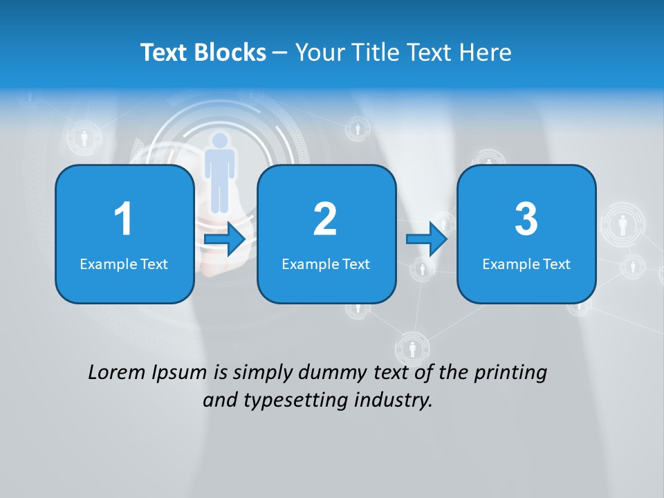 Virtual Social Team PowerPoint Template