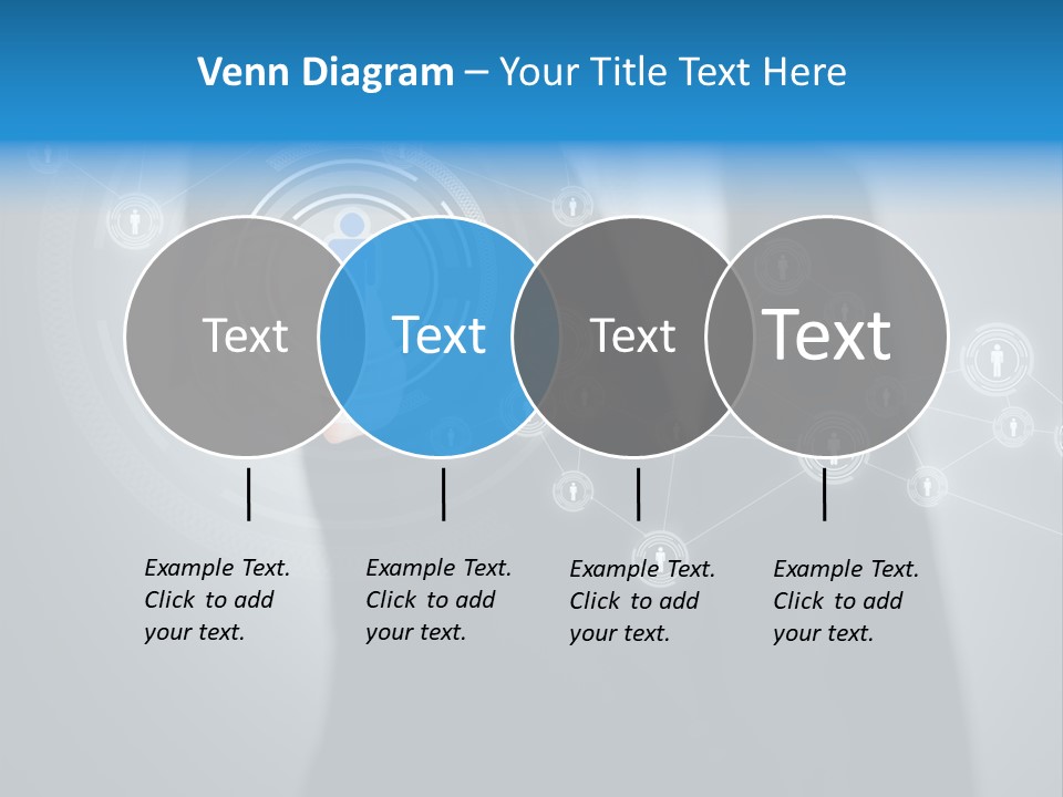 Virtual Social Team PowerPoint Template
