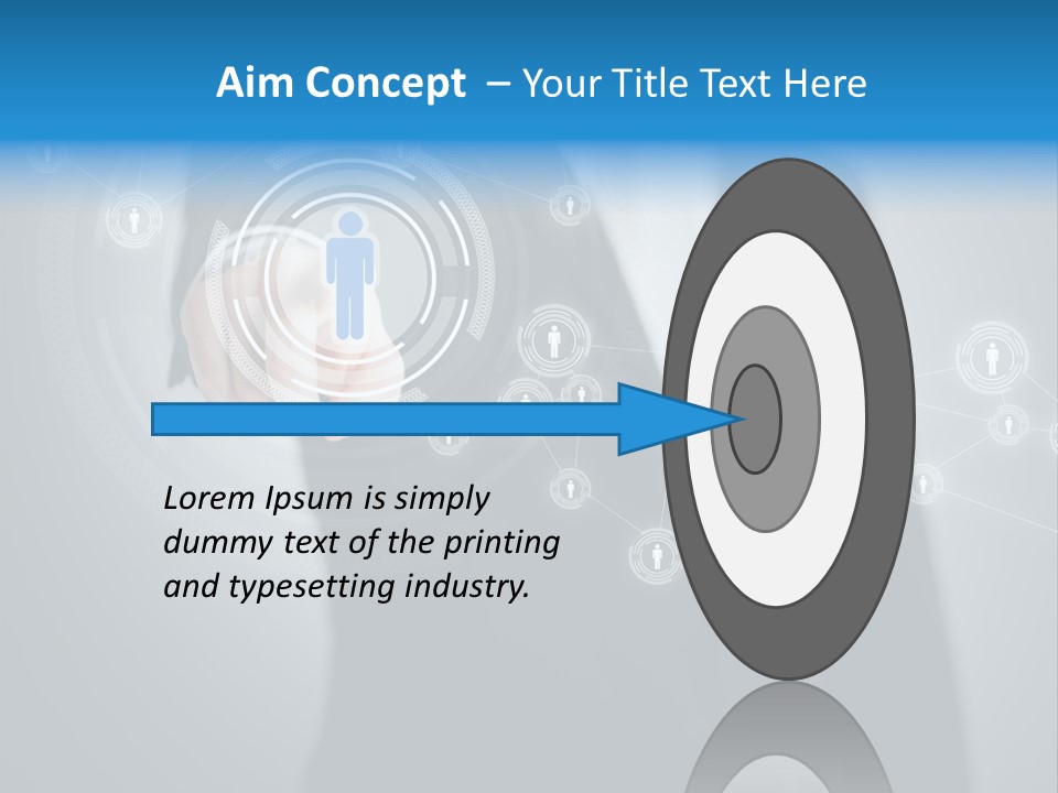 Virtual Social Team PowerPoint Template