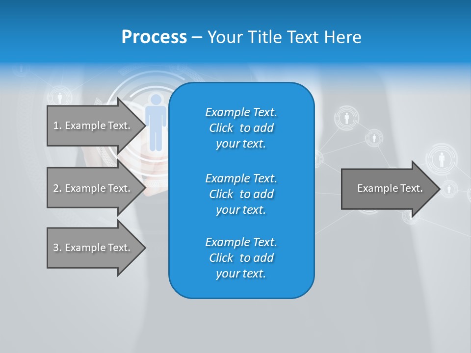 Virtual Social Team PowerPoint Template