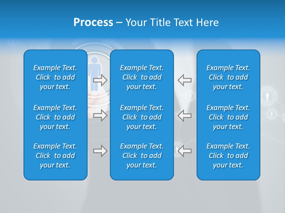 Virtual Social Team PowerPoint Template