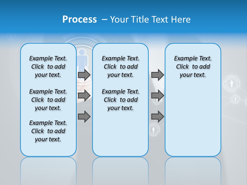 Virtual Social Team PowerPoint Template