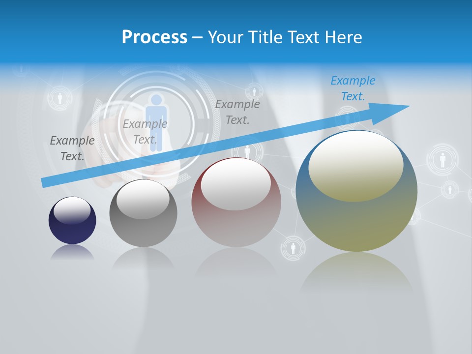 Virtual Social Team PowerPoint Template