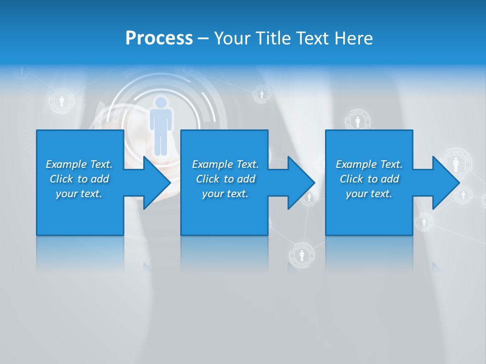 Virtual Social Team PowerPoint Template