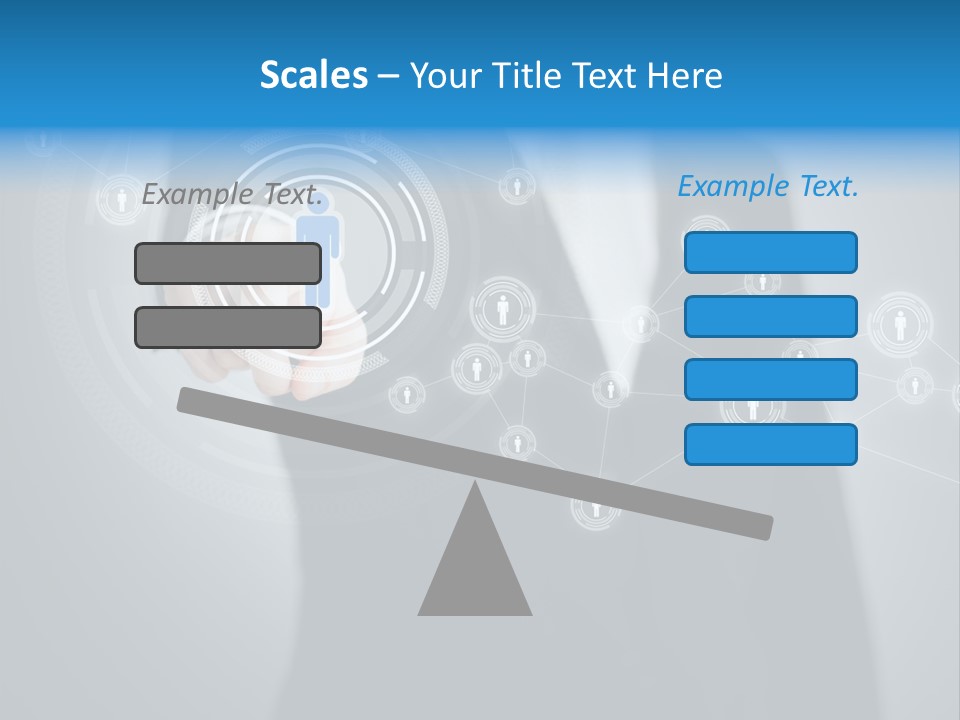 Virtual Social Team PowerPoint Template