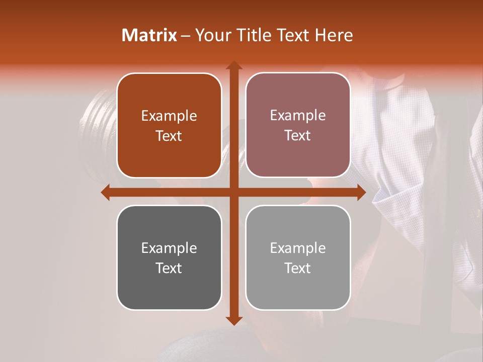 Office Exercise Manager PowerPoint Template