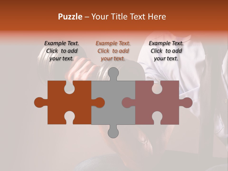Office Exercise Manager PowerPoint Template