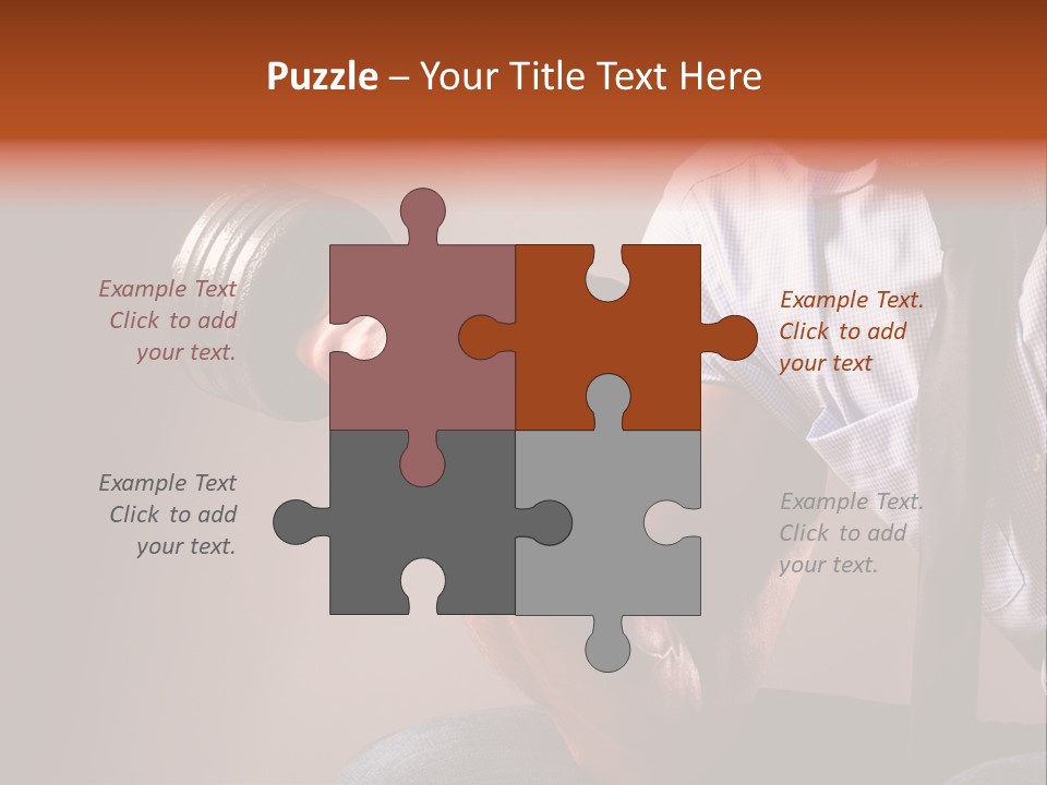 Office Exercise Manager PowerPoint Template