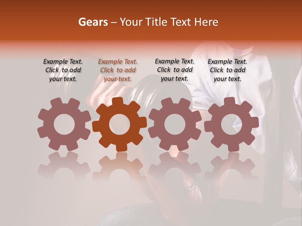 Office Exercise Manager PowerPoint Template