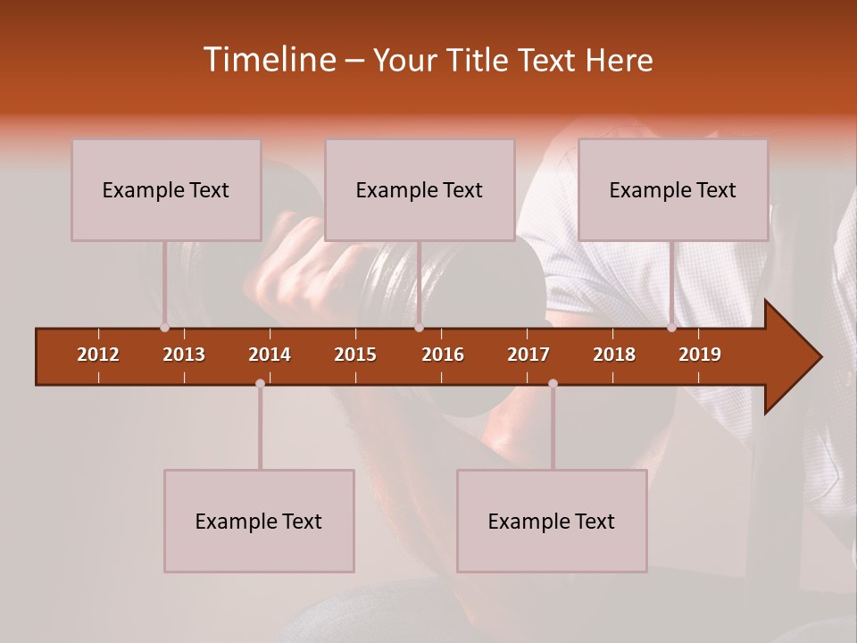 Office Exercise Manager PowerPoint Template