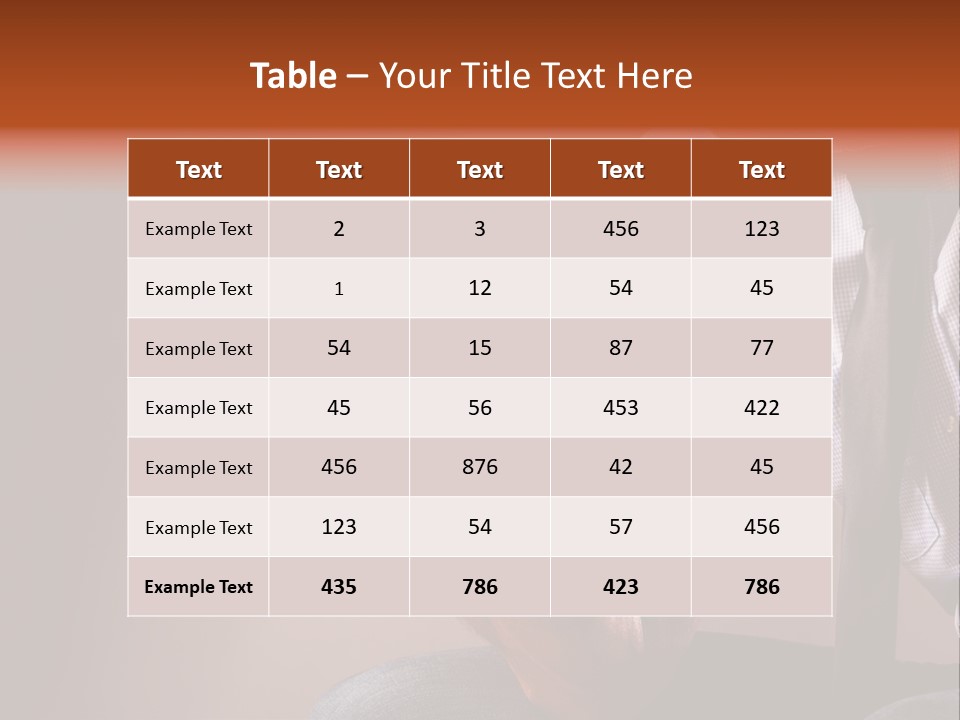 Office Exercise Manager PowerPoint Template