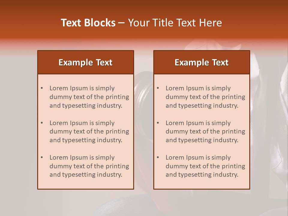 Office Exercise Manager PowerPoint Template