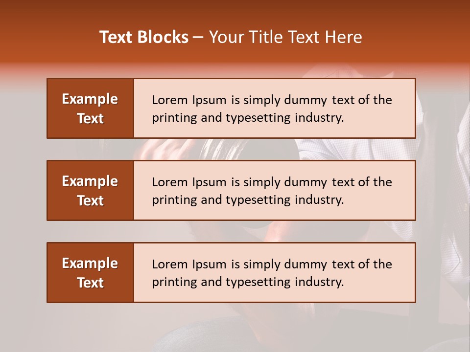 Office Exercise Manager PowerPoint Template